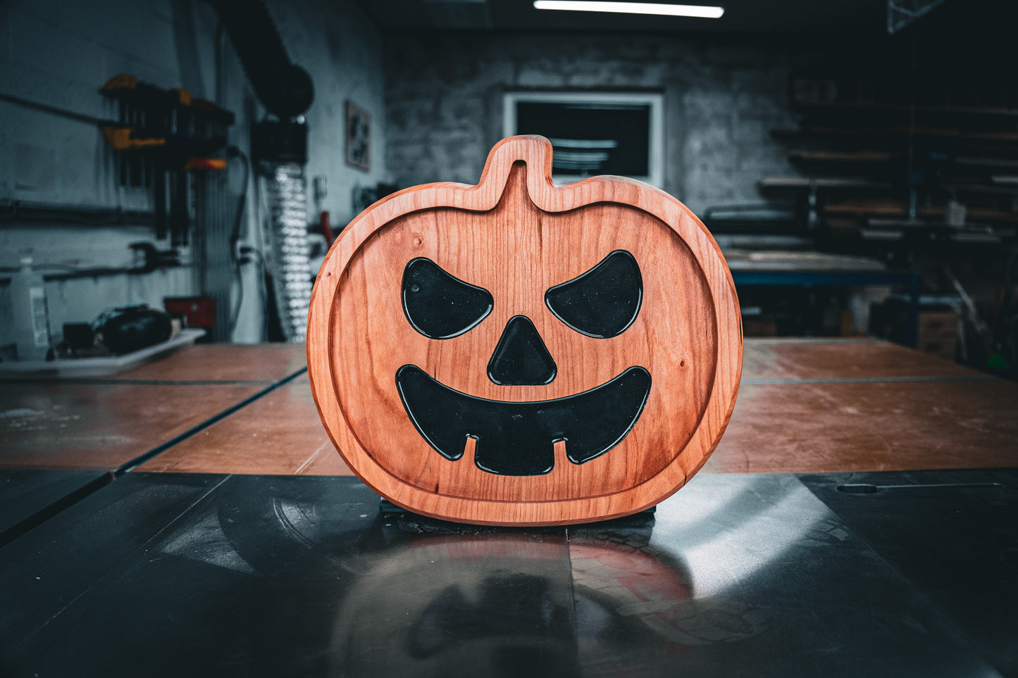 2-In-1 Pumpkin Jack-O-Lantern Face Halloween Router Template
