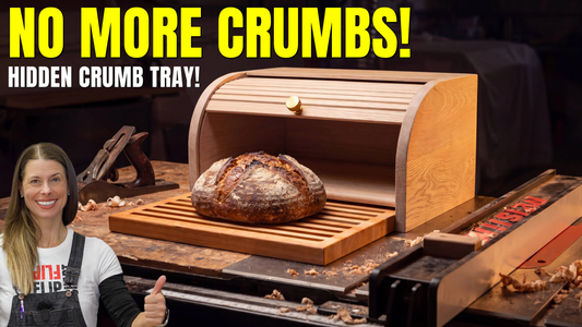 Modern Woodworking: Crafting a Tambour Breadbox // DIY Woodworking