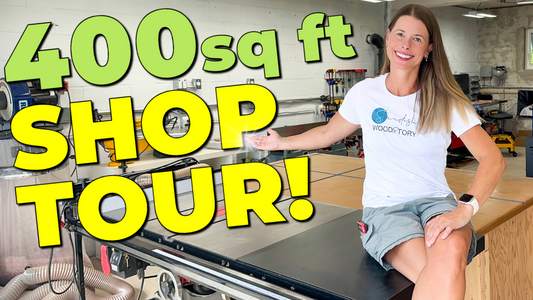 What’s in My Woodshop? FULL SHOP TOUR of 17 Tools (18 Including Dogs:)