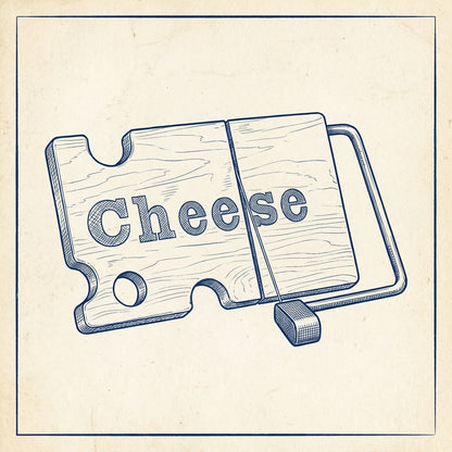 Cheese Slicer CNC file + SVG