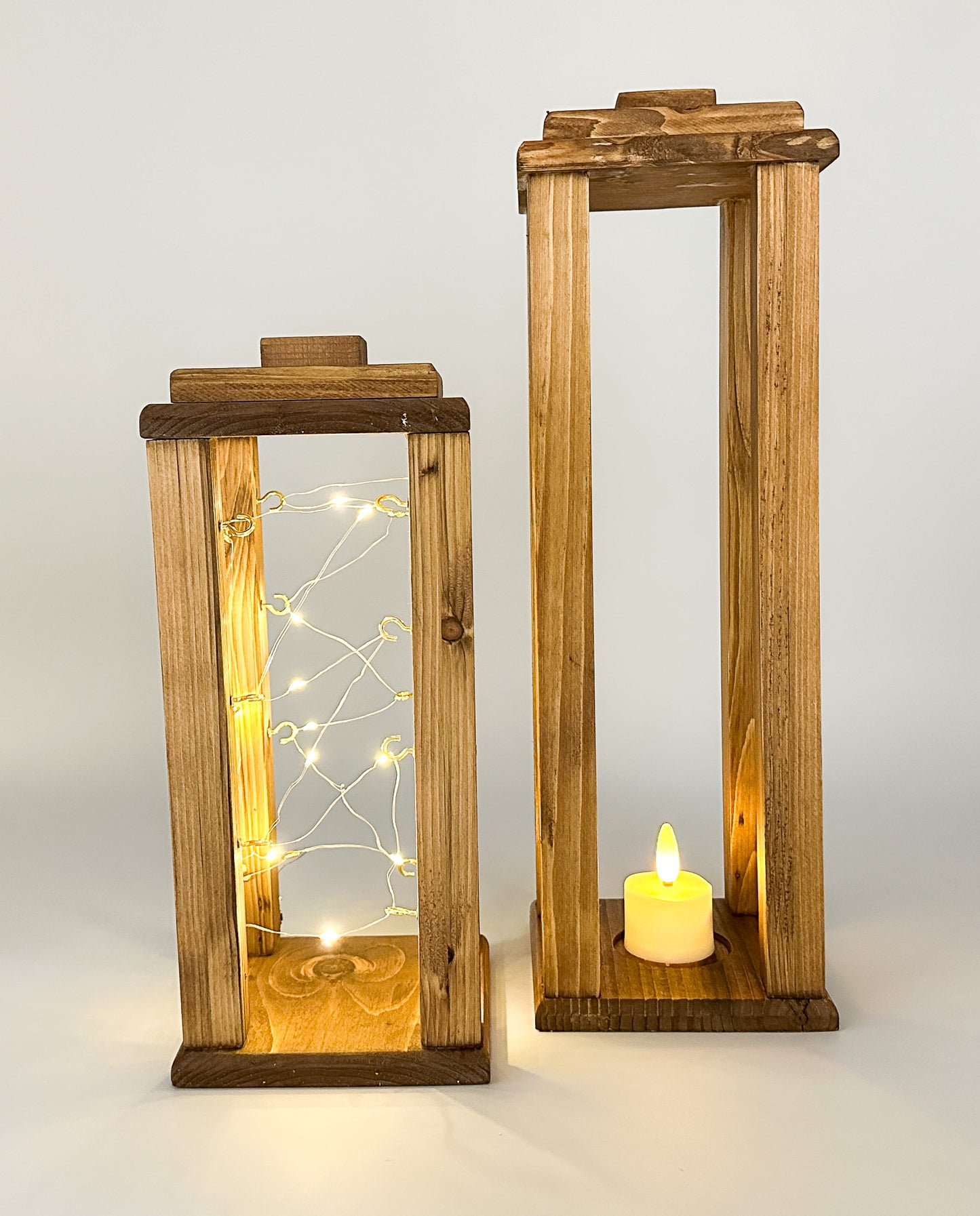 Rustic Wood Lantern Building Plan - DIY Woodworking